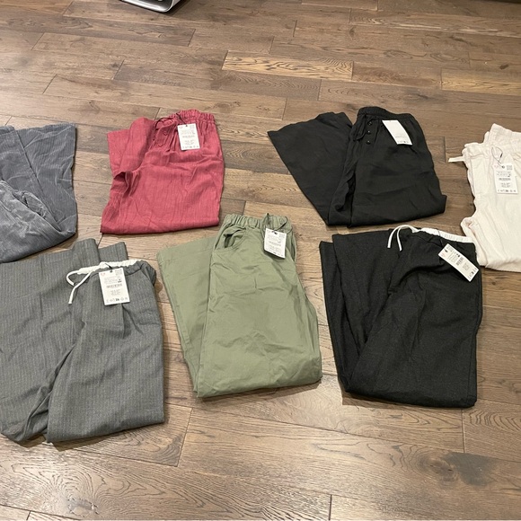 Brand new with tags - Lot of 7 pairs of pants Zara kids 13-14